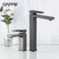 Товар: Смеситель для раковины Gappo G17-9 Оружейная сталь арт-G1017-9 - фото 9 Смеситель для раковины Gappo G17-9 Оружейная сталь арт-G1017-9 — фото 9, Смесители для раковины