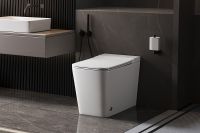 Унитаз Abber Rechteck AC1213P приставной с сиденьем Микролифт — фото 10, Умные унитазы