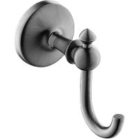 Крючок Art&Max Antic AM-E-2686BL Хром — фото 1, Крючки для полотенец