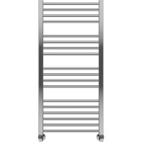 Водяной полотенцесушитель Terminus Сицилия П18 500х1200 4670078530813 Хром, нижнее подключение, G 1/2" ВР, с комплектом вентилей — фото 2, Водяные полотенцесушители