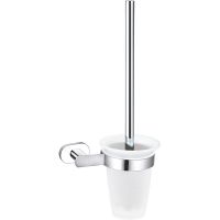 Ершик для унитаза Rav Slezak Yukon YUA0500CB Хром Белый — фото 1, Ершики для унитаза