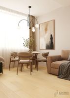 Виниловый ламинат First Floor 1Floor 1F056 Отборный бежевый дуб 1220х182х4 мм — фото 4, Виниловый ламинат