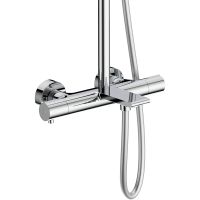 Товар: Душевая система Kaiser Serio 05382 с термостатом Хром - фото 2 Душевая система Kaiser Serio 05382 с термостатом Хром — фото 2, Душевое оборудование. Душевая программа