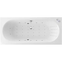 Акриловая ванна Excellent Oceana 160x75 WAEX.OCE16.NANO.CR с гидромассажем — фото 1, Ванны