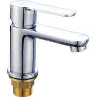 Смеситель для раковины Ростовская Мануфактура Сантехники Boou B8289-1J Хром — фото 1, Смесители