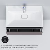 Товар: Тумба под раковину AM.PM Inspire V2.0 80 M50AFHX0803EGM подвесная Серая матовая - фото 6 Тумба под раковину AM.PM Inspire V2.0 80 M50AFHX0803EGM подвесная Серая матовая — фото 6, Тумбы под раковину