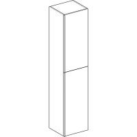 Товар: Шкаф пенал Geberit Acanto 38 500.619.JL.2 подвесной Песчаное стекло - фото 5 Шкаф пенал Geberit Acanto 38 500.619.JL.2 подвесной Песчаное стекло — фото 5, Мебель для ванной