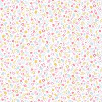 Обои детские Casadeco Rose Nino 85544416 Винил на флизелине (0,53*10,05) Разноцветный, Цветы — фото 1, Обои для стен