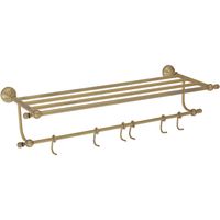 Полка для полотенец Veragio Gialetta VR.GIL-6426.BR Бронза — фото 1, Полки для полотенец