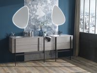 Товар: Раковина Jacob Delafon Nouvelle Vague 81 EXAR112-Z-00 Белая глянцевая - фото 3 Раковина Jacob Delafon Nouvelle Vague 81 EXAR112-Z-00 Белая глянцевая — фото 3, Раковины подвесные