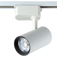 Трековый светильник Crystal Lux CLT 0.31 006 30W WH Белый — фото 1, Трековые светильники