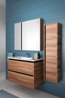 Товар: Зеркальный шкаф Creavit Verti 100 VE1100.00.VV с подсветкой Орех - фото 3 Зеркальный шкаф Creavit Verti 100 VE1100.00.VV с подсветкой Орех — фото 3, Мебель для ванной