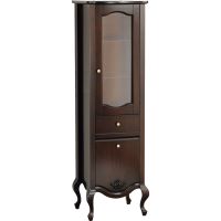 Шкаф пенал Migliore Impero 48 R 26073 Орех — фото 1, Пеналы для ванной комнаты