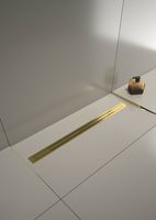 Душевой лоток Boheme Premium Trendy 80 983-80-G с решеткой Золото — фото 2, Душевые лотки