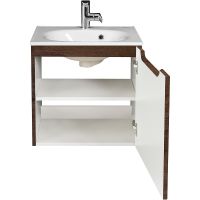 Тумба под раковину BelBagno Etna 50 R ETNA-500-1A-SO-RW-P-R подвесная Rovere Moro — фото 4, Тумбы под раковину