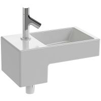 Раковина Jacob Delafon Terrace 50 EGA012-00 Белая — фото 1, Раковины подвесные