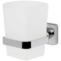 Стакан для зубных щеток WasserKRAFT Dill K-3928 Хром — фото 1, Мыльницы