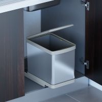 Система сортировки мусора Alveus Albio 10 1x16 L 227980 Хром — фото 2, Мусорные ведра