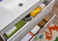 Тумба под раковину Aquanet Тулон 100 183396 подвесная Белая — фото 5, Тумбы под раковину