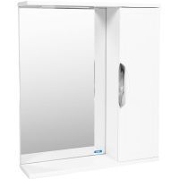 Зеркало со шкафом VIANT Лима 70 VLIM70-ZSH Белое — фото 1, Мебель для ванной