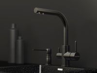 Товар: Смеситель для кухни Paulmark Essen Es213011-GM Вороненая сталь - фото 2 Смеситель для кухни Paulmark Essen Es213011-GM Вороненая сталь — фото 2, Смесители