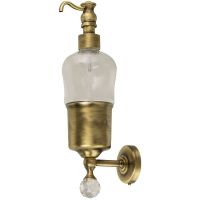 Дозатор для жидкого мыла Migliore Amerida 16559 Бронза с кристаллом Swarovski — фото 1, Дозаторы