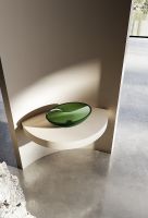 Раковина-чаша Abber Kristall 50 AT2802Emerald Зеленая — фото 3, Раковины накладные