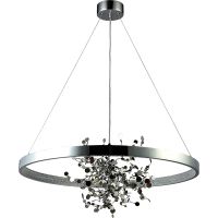 Люстра Crystal Lux Garden SPLED+4 D800 Chrome Хром — фото 1, Люстры