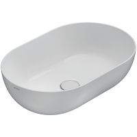 Раковина-чаша Globo T-Edge 54 B6O54.BI Белая — фото 1, Раковины накладные