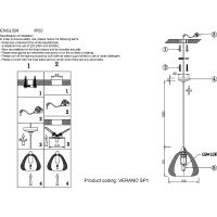 Товар: Подвесной светильник Crystal Lux Verano SP1 Transparent Прозрачный Хром - фото 4 Подвесной светильник Crystal Lux Verano SP1 Transparent Прозрачный Хром — фото 4, Подвесные светильники