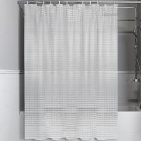 Штора для ванны Iddis Promo 180х200 P01PV18i11 полупрозрачная — фото 1, Аксессуары для туалета