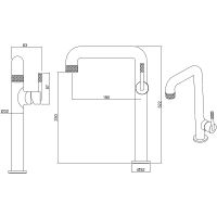 Смеситель для раковины Allen Brau Reality 5.32002-00 Хром — фото 2, Смесители