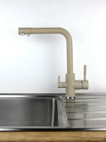 Смеситель для кухни Viko V-5014 Песочный — фото 2, Смесители для кухни