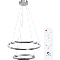 Подвесной светильник Artelamp Meridiana A2198SP-2CC Белый Хром — фото 1, Подвесные светильники