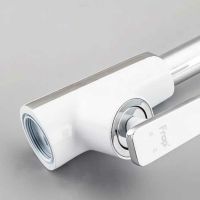 Товар: Смеситель для кухни Frap H58 F4058 Белый Хром - фото 2 Смеситель для кухни Frap H58 F4058 Белый Хром — фото 2, Смесители для кухни