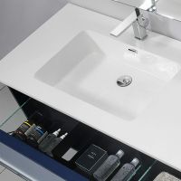 Товар: Тумба с раковиной Orans BC-9013-800 80 9013800 подвесная Matt Deep Ocean - фото 8 Тумба с раковиной Orans BC-9013-800 80 9013800 подвесная Matt Deep Ocean — фото 8, Мебель для ванной