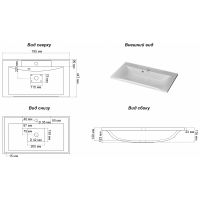 Товар: Тумба с раковиной Brevita Balaton 80 УТ000014506 подвесная Белая матовая - фото 8 Тумба с раковиной Brevita Balaton 80 УТ000014506 подвесная Белая матовая — фото 8, Мебель для ванной