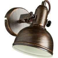 Настенный светильник Artelamp Almach A1906PL-4BK Черный Бронза — фото 1, Светильники