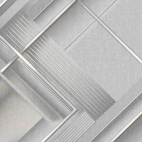 Обои Accento Modern 286897 Винил на флизелине (1,06*10,05) Серый/Серебряный, Геометрия/Абстракция — фото 1, Обои для стен