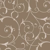 Обои Milassa Swan SW4 010 Флизелин (1*10,05) Коричневый, Вензель — фото 1, Обои для стен