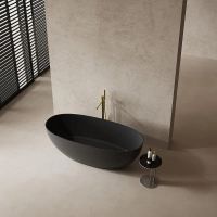 Товар: Карбоновая ванна Abber Karbon 170x75 AK9001-1.7 Черная без гидромассажа - фото 5 Карбоновая ванна Abber Karbon 170x75 AK9001-1.7 Черная без гидромассажа — фото 5, Ванны