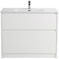 Товар: Тумба под раковину BelBagno Kraft 100 KRAFT-1000-2C-PIA-BO Bianco Opaco - фото 2 Тумба под раковину BelBagno Kraft 100 KRAFT-1000-2C-PIA-BO Bianco Opaco — фото 2, Тумбы под раковину