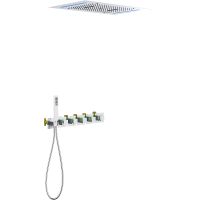 Душевая система Timo Petruma SX-5229/00SM с термостатом Хром — фото 1, Встраиваемые душевые комплекты