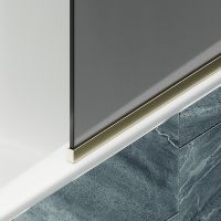 Товар: Шторка на ванну Maybah Glass MGV-145-3у 640x1400 в узком профиле Золото стекло графитовое матовое - фото 6 Шторка на ванну Maybah Glass MGV-145-3у 640x1400 в узком профиле Золото стекло графитовое матовое — фото 6, Неподвижные шторки для ванной