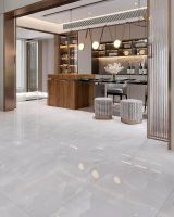 Керамогранит Etili Seramik Onice Grey Polished Rec. ETI80541 60х120 см — фото 2, Керамогранит