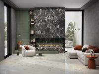 Керамогранит Kerama Marazzi Риальто чёрный лаппатированный обрезной SG850792R 80х80 см — фото 14, Керамогранит