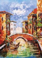 Товар: Фреска Ortograf Венеция 30372 Фактура флок FLK Флизелин (2*2,7) Оранжевый/Голубой, Город/Живопись - фото 2 Фреска Ortograf Венеция 30372 Фактура флок FLK Флизелин (2*2,7) Оранжевый/Голубой, Город/Живопись — фото 2, Фрески