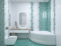 Керамический декор Azori Calypso 2 00-00001248 20,1х50,5 см — фото 4, Керамическая плитка