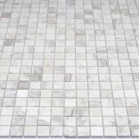 Мозаика Caramelle mosaic Pietrine 4 мм Dolomiti bianco POL 29,8x29,8 см — фото 2, Мозаика