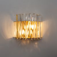 Настенный светильник Divinare Bivara 7567/18 AP-2 Прозрачный Бронза — фото 2, Светильники